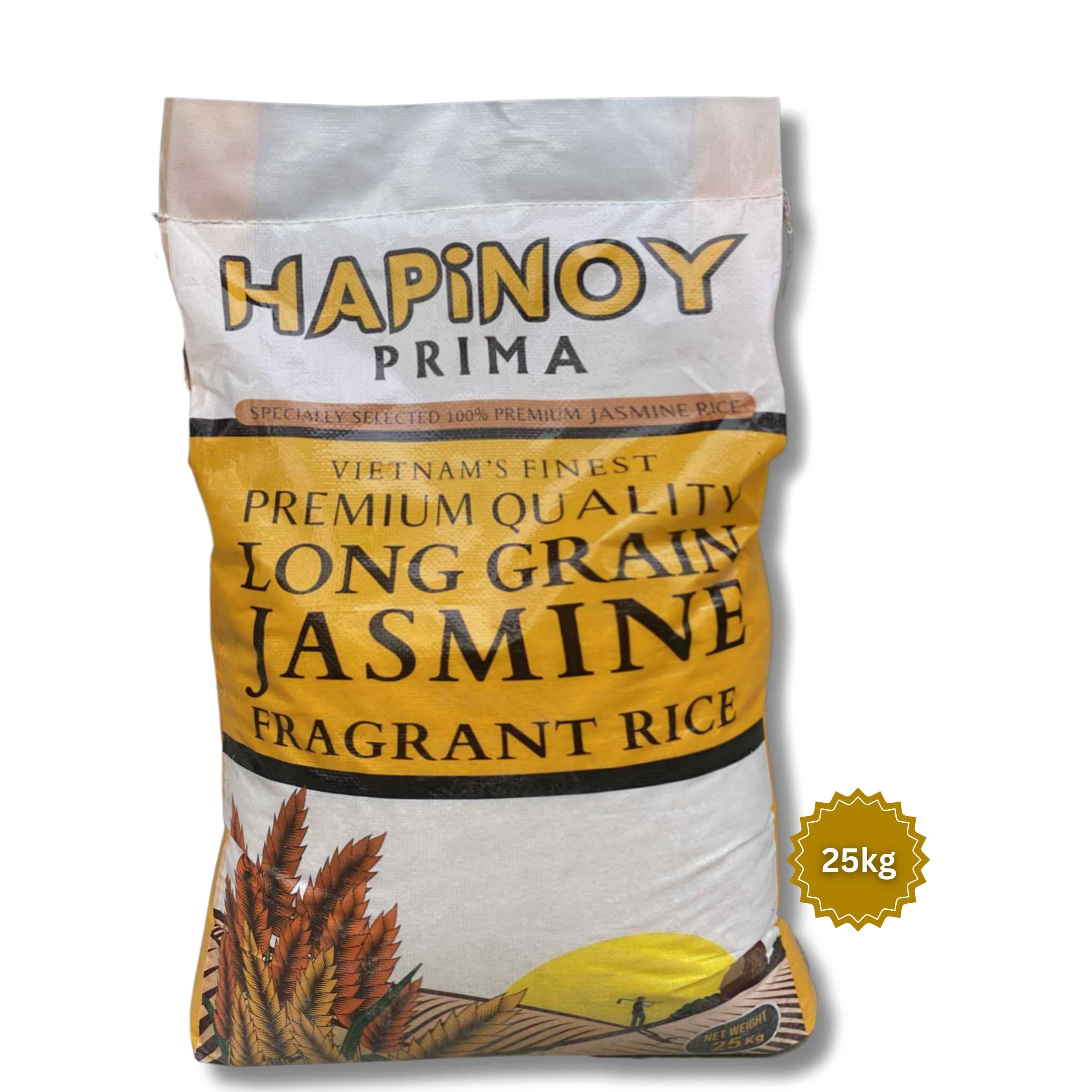 HAPINOY PRIMA JASMINE RICE VIETNAM 25-KG