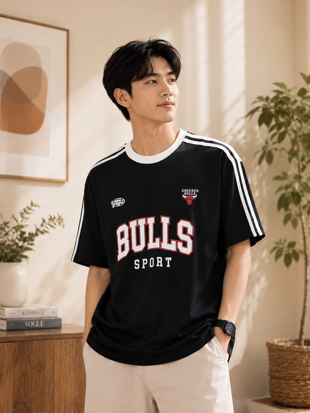 BESIDE YOU T-SHIRT FREESIZED ( Bulls )