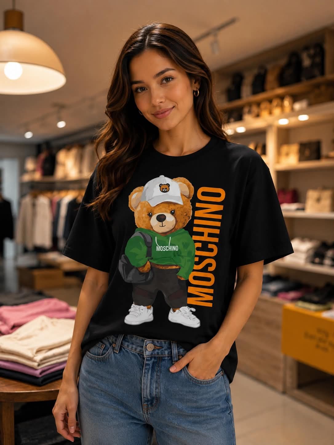 BESIDE YOU T-SHIRT FREESIZED ( Bear )