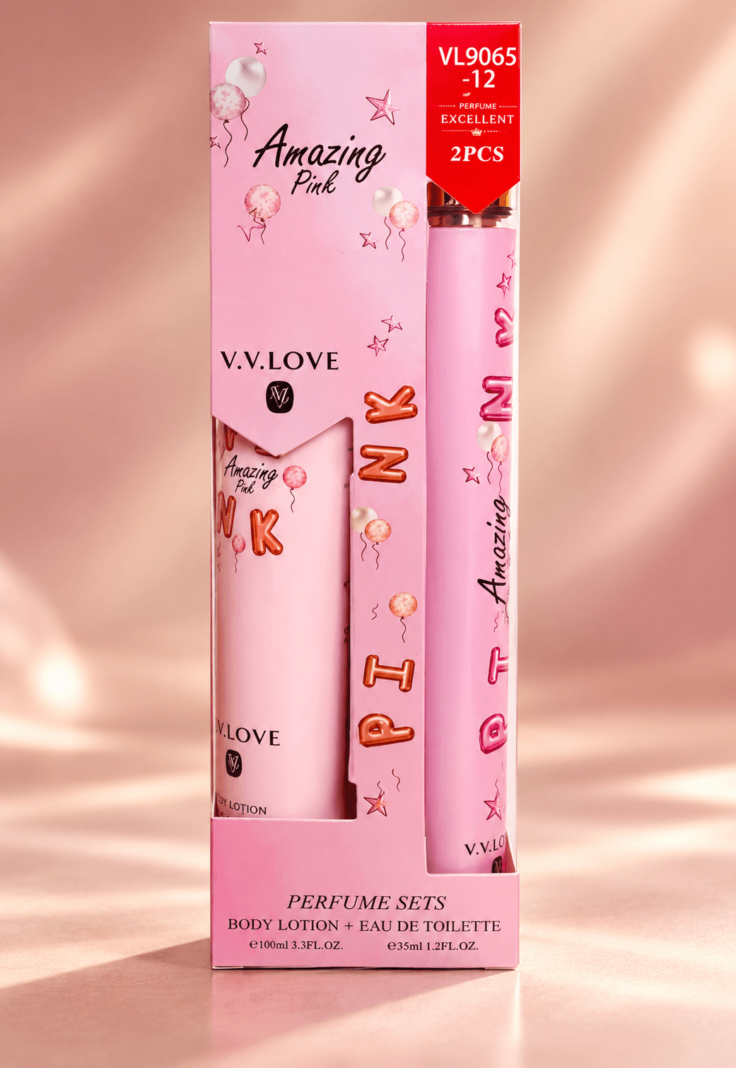 AMAZING PINK PERFUME SET