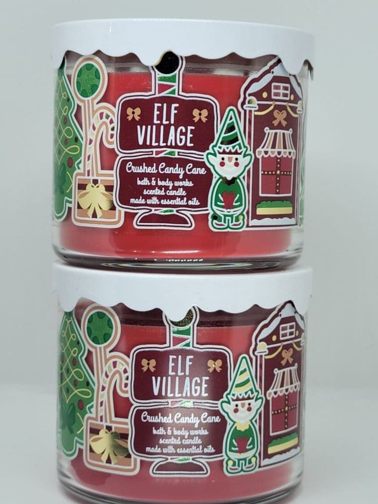 Bath & Body Works Elf Village Crushed Candy Cane
