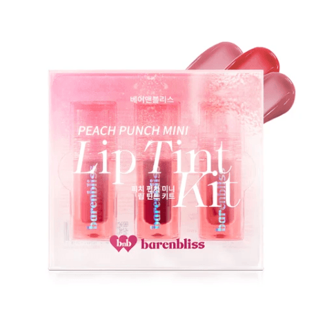 Barenbliss Peach Punch Mini Lip Tint Kit